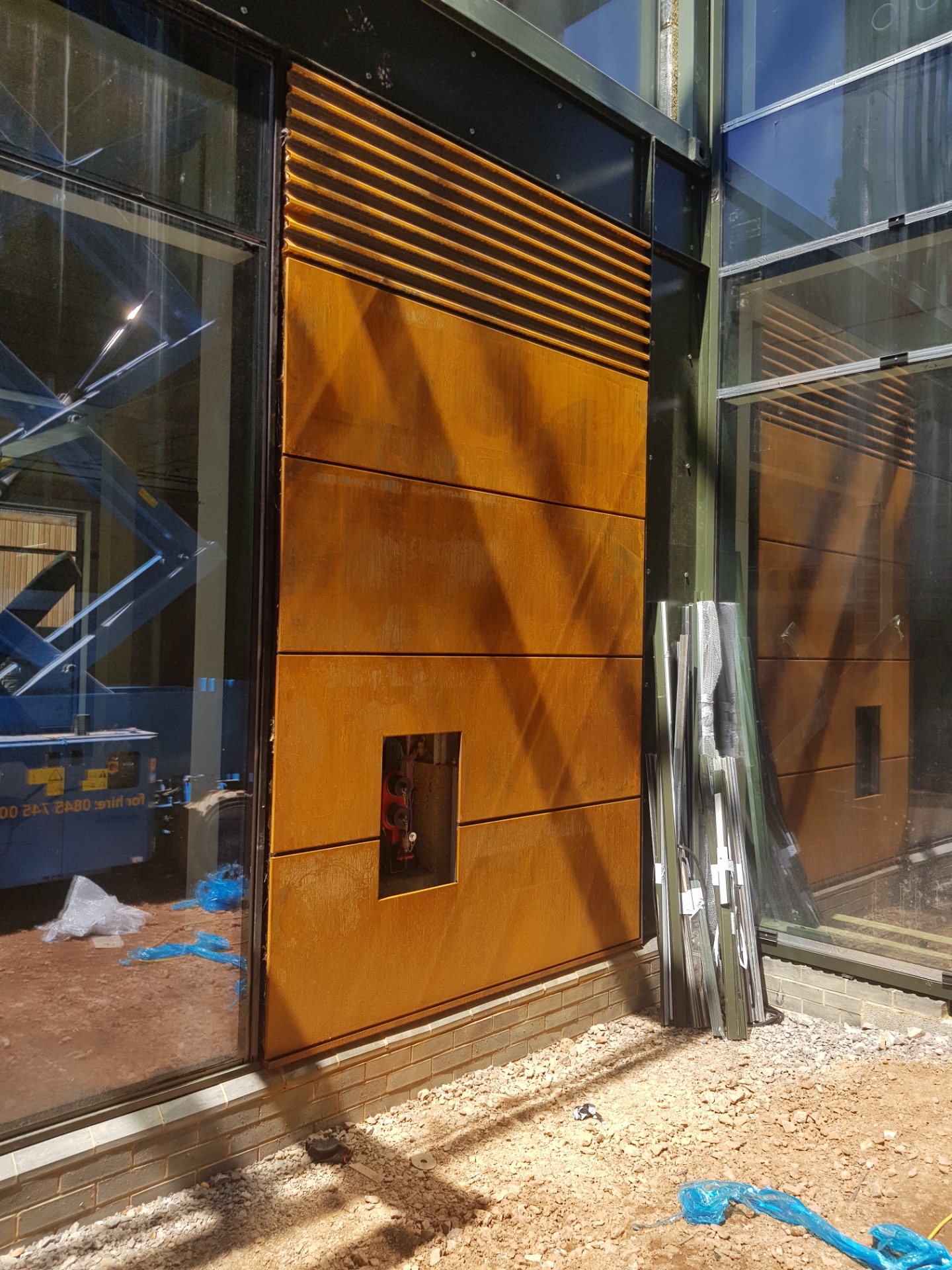 Corten Rainscreen
